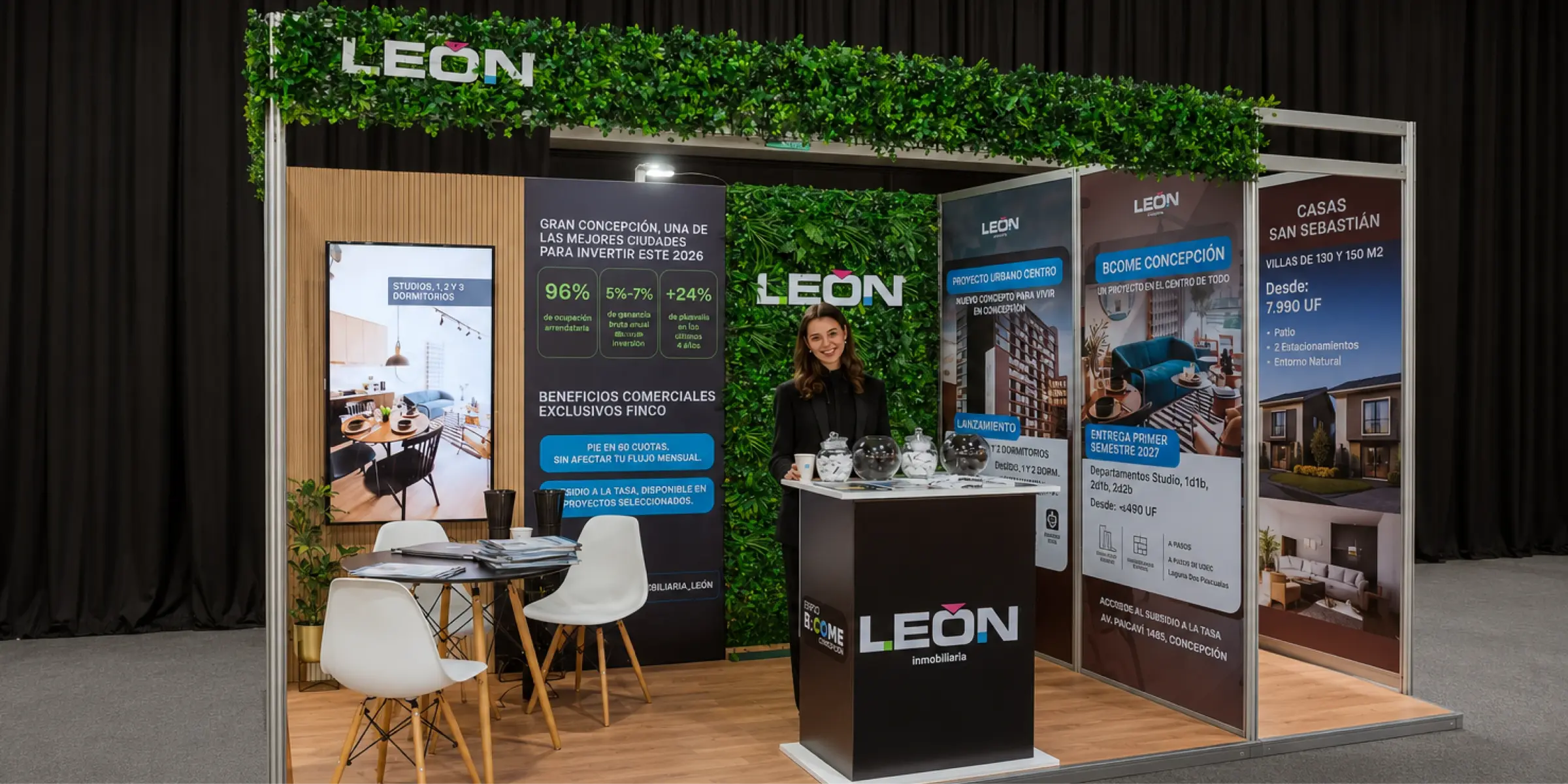 Stand Finco 2026 León Inmobiliaria