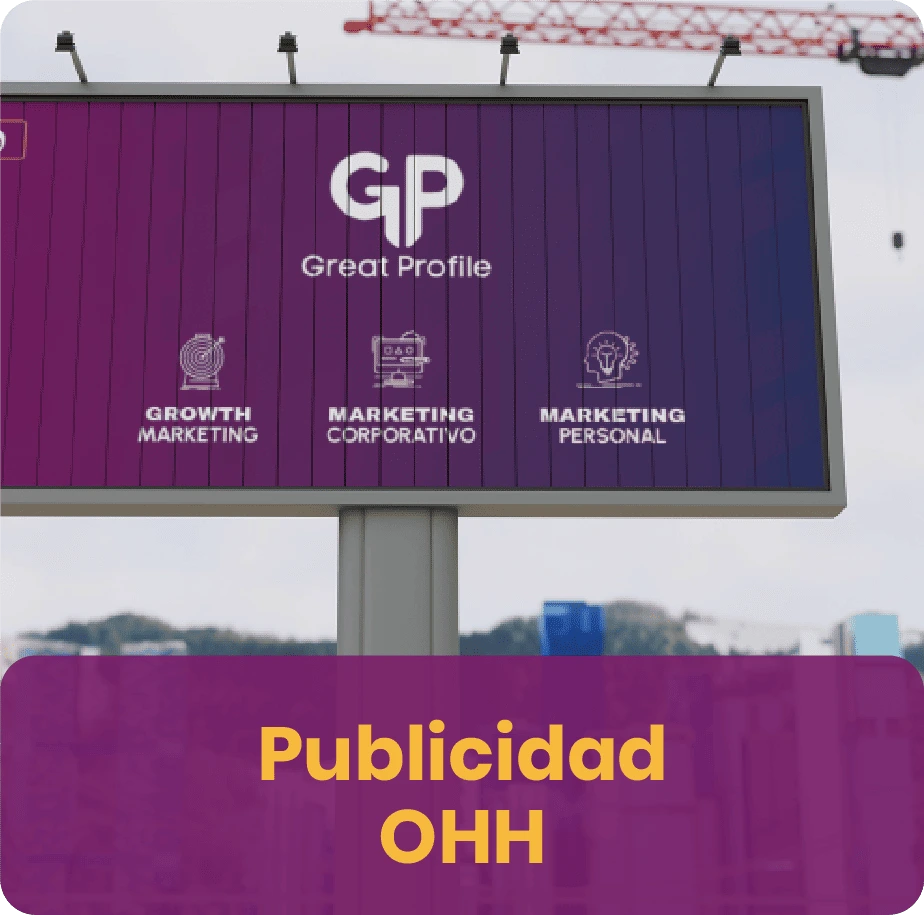 Publicidad OHH Great Profile